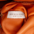 Bottega Veneta AB Bottega Veneta Orange Calf Leather skin Intrecciato Padded Chain Cassette Satchel Italy