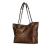 Chanel AB Chanel Brown Bronze Calf Leather Distressed skin Shopping In Moscow Tote France