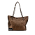 Chanel AB Chanel Brown Bronze Calf Leather Distressed skin Shopping In Moscow Tote France