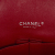 Chanel B Chanel Red Lambskin Leather Leather Maxi Classic Lambskin Double Flap Italy