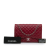 Chanel B Chanel Red Lambskin Leather Leather Maxi Classic Lambskin Double Flap Italy