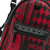 MCM A MCM Red with Black Coated Canvas Fabric Baroque Stark Backpack Korea, South