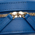 Chanel AB Chanel Blue with Black Lambskin Leather Leather Coco Lifesaver Round Crossbody France