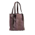 Burberry B Burberry Purple Canvas Fabric Woven Tote China