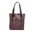 Burberry B Burberry Purple Canvas Fabric Woven Tote China