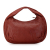 Bottega Veneta B Bottega Veneta Red Calf Leather Intrecciato Belly Hobo Bag Italy