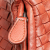 Bottega Veneta B Bottega Veneta Red Calf Leather Intrecciato Belly Hobo Bag Italy