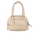 Chanel B Chanel Brown Light Beige Goatskin Leather Square Stitch Essential Bowler Italy