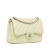 Chanel B Chanel White Ivory Caviar Leather Leather Jumbo Classic Caviar Double Flap Italy