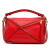 Loewe B LOEWE Red Calf Leather Medium Puzzle Bag Spain