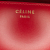 Celine B Celine Red Calf Leather Small Classic Box Italy