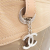 Chanel B Chanel Gold with Brown Beige Coated Canvas Fabric Small Paris-Biarritz Tote Italy