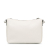 Prada AB Prada White Saffiano Leather Re-Edition Zip Messenger Italy