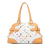 Louis Vuitton B Louis Vuitton White Monogram Multicolore Canvas Canvas Monogram Multicolore Claudia France