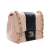 Chanel Pink Mini Square Bicolor Classic Lambskin Single Flap France