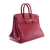 Hermès AB Hermès Red Calf Leather Swift Birkin Retourne 25 France