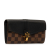 Louis Vuitton AB Louis Vuitton Brown Damier Canvas Canvas Damier Ebene Portefeuille Clapton France