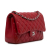 Chanel AB Chanel Red Lambskin Leather Leather Jumbo Classic Lambskin Double Flap Italy