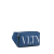 Valentino AB Valentino Blue Calf Leather VLTN Belt Bag Italy