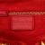 Christian Dior B Dior Red Calf Leather Medium Woven Soft Lady Dior Italy