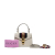 Gucci AB Gucci White Calf Leather Mini Sylvie Satchel Italy