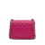 Chanel B Chanel Pink Dark Pink Lambskin Leather Leather Mini Classic Lambskin Square Flap Italy