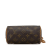 Louis Vuitton B Louis Vuitton Brown Monogram Canvas Canvas Monogram Nano Speedy Bandouliere France