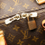 Louis Vuitton B Louis Vuitton Brown Monogram Canvas Canvas Monogram Keepall Bandouliere 55 France