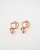 Fendi FF Rhinestone Earrings