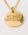 Christian Dior Logo Plate Necklace