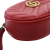 Gucci AB Gucci Red Calf Leather GG Marmont Matelasse Belt Bag Italy