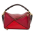 Loewe AB LOEWE Red Calf Leather Medium Tricolor Puzzle Bag Spain