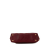 Chanel B Chanel Red Burgundy Lambskin Leather Leather CC Lambskin Wild Stitch Handbag France