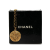 Chanel B Chanel Gold Gold Plated Metal CC Round Pendant Necklace France