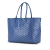 Goyard AB Goyard Blue Coated Canvas Fabric Goyardine Saint Louis PM France