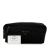 Prada B Prada Black Nylon Fabric Tessuto Double Zip Pouch Italy