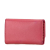 Prada B Prada Pink Saffiano Leather Key Holder Italy