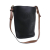 Loewe AB LOEWE Black with Brown Calf Leather Anagram Perforated Gate Bucket Bag Spain