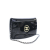 Chanel AB Chanel Black Patent Leather Leather CC Patent Wallet On Chain France