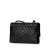 Chanel B Chanel Black Lambskin Leather Leather CC Chevron Lambskin Crossbody France