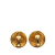 Chanel B Chanel Gold Gold Plated Metal CC Clip On Earrings France