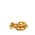 Hermès B Hermès Gold Gold Plated Metal Chaine d'Ancre Scarf Ring France