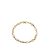 Christian Dior AB Dior Gold Gold Plated Metal CD Logo Chain Bracelet Germany