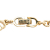 Christian Dior AB Dior Gold Gold Plated Metal CD Logo Chain Bracelet Germany