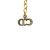 Christian Dior B Dior Gold Gold Plated Metal Logo Pendant Necklace Germany