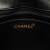 Chanel B Chanel Black Lambskin Leather Leather Medium Quilted Lambskin Border Single Flap France