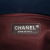 Chanel B Chanel Blue with Black Canvas Fabric Stripe Flap Bag Italy