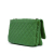 Chanel B Chanel Green Lambskin Leather Leather Quilted Lambskin Double Compartment Chain Flap Italy