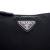 Prada B Prada Black Nylon Fabric Tessuto Pouch Italy