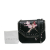 Stella McCartney AB Stella McCartney Black Polyester Fabric Eco Alter Nappa Falabella Box Bird Crossbody Italy